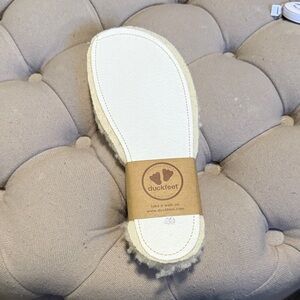 Duckfeet Women's Cream Shoe Insole